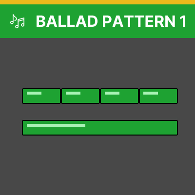 Ballad Pattern 1