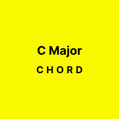 C Major Chord