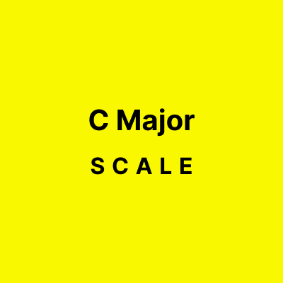 C Major Scale